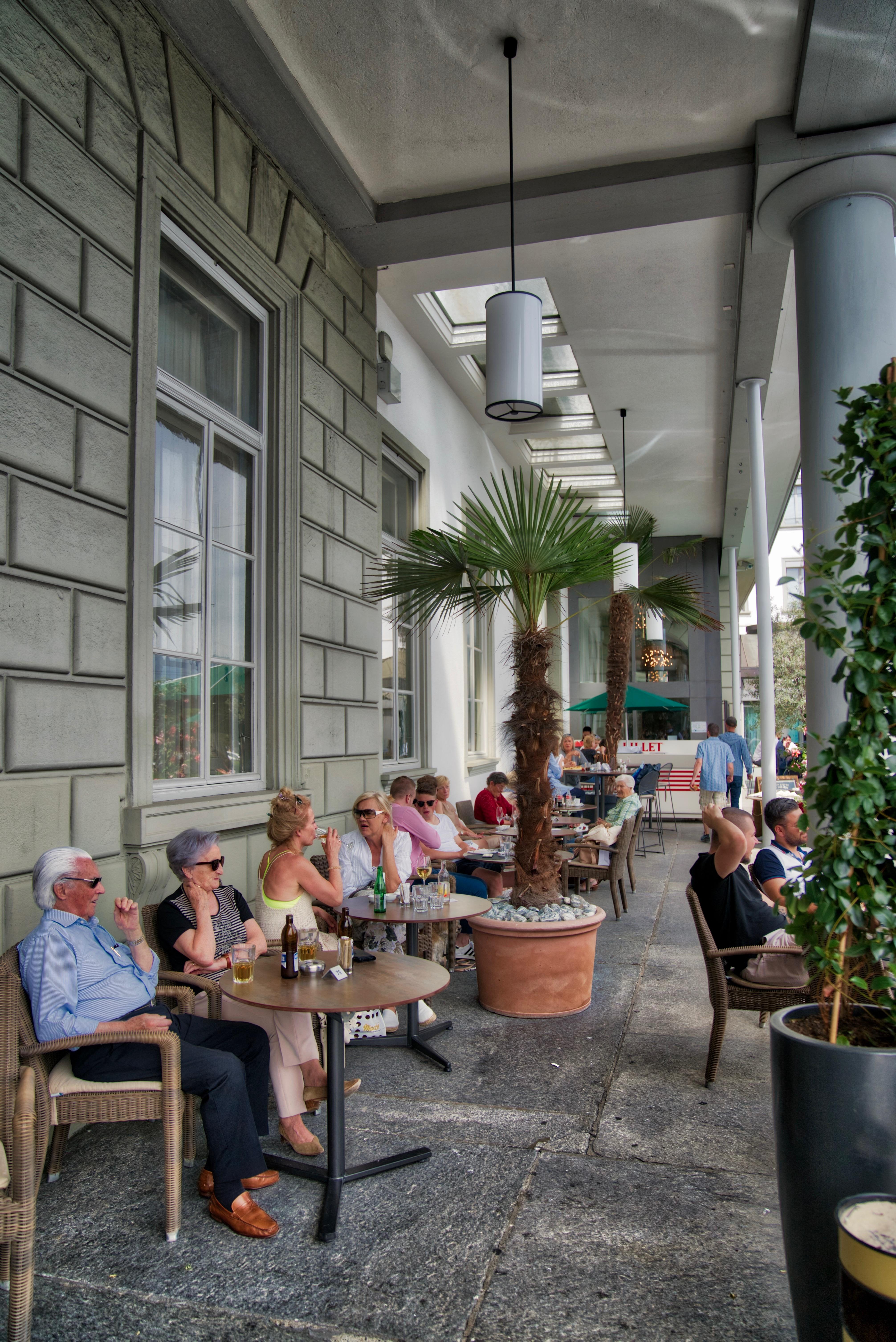 Hotel Schweizerhof Luzern Bagian luar foto